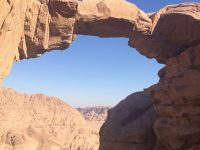 Hike Jabal Burdah Rock Bridge